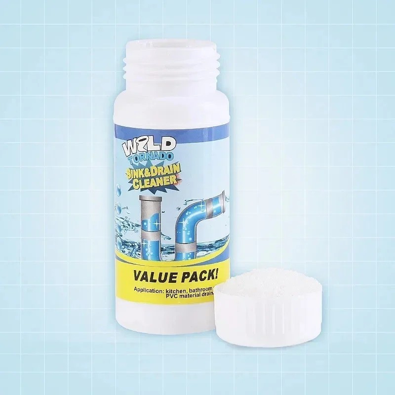 2 Pcs Sink and Drain Cleaner Wild Tornado Pipe Dredge Drain Cleaner