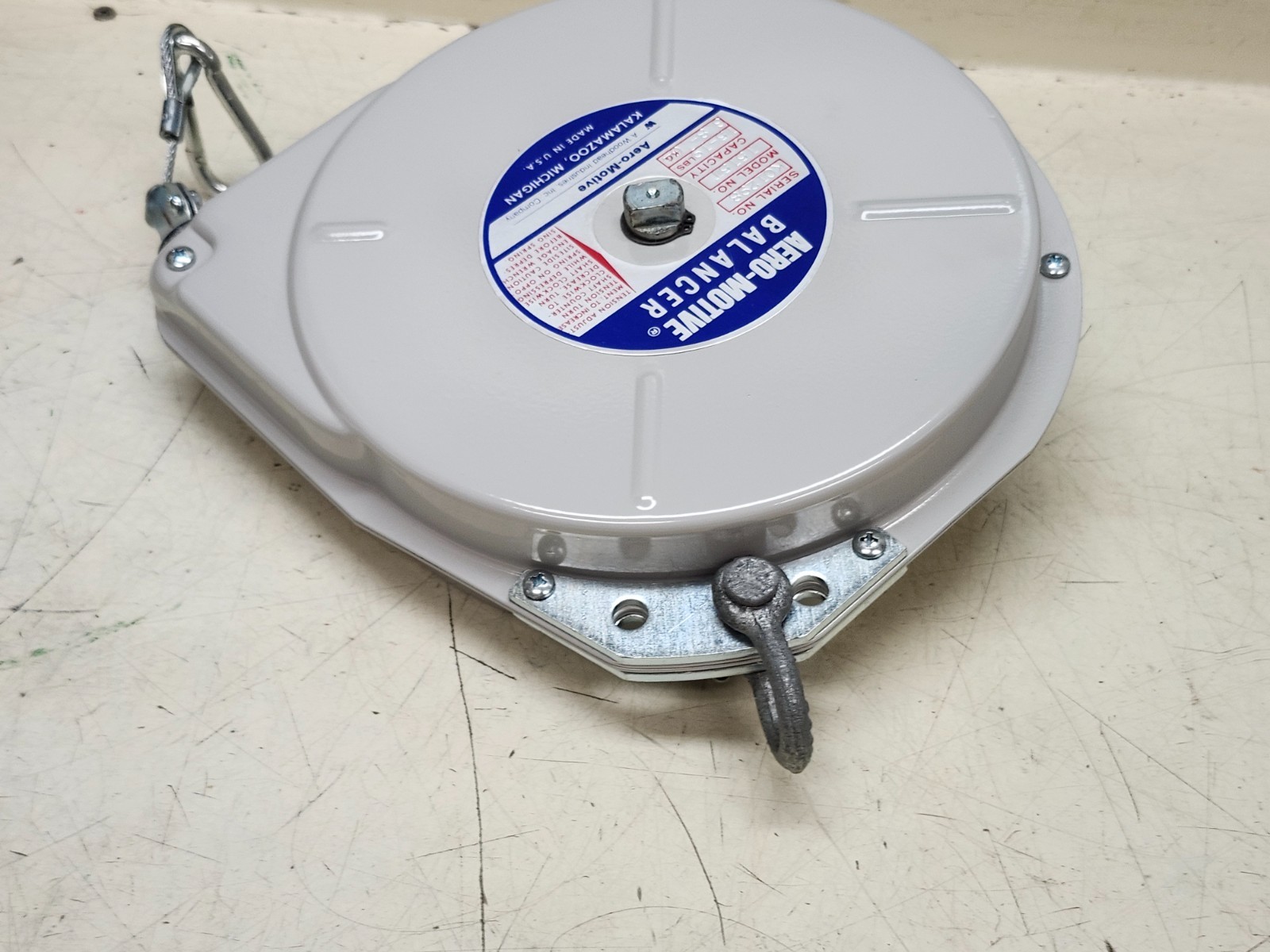 Aero-Motive Torque Reel Tool Balancer 15-19LBS 6.8-64KG 15FT P/N: 1515T