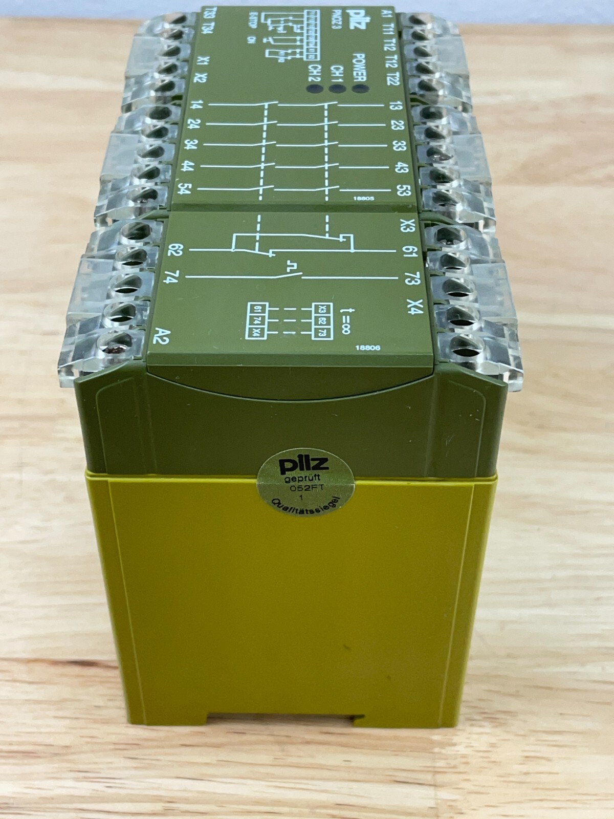 PILZ PNOZ 3 5S10 Safety Relay, 474894