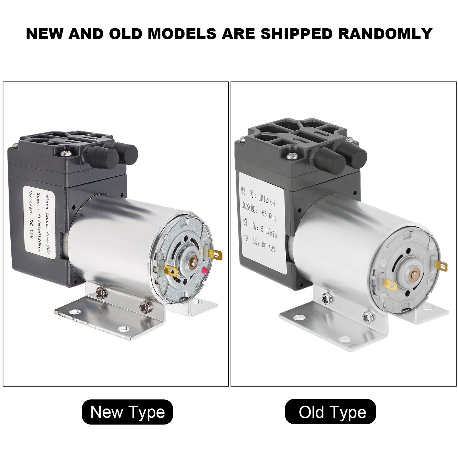 DC 12V 5L/min 120kpa Mini Vacuum Pump Negative Pressure Suction Pumping With
