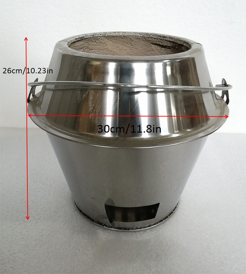 PreAsion 11.8×10.23in Roast Duck Oven Furnace Replacement Part for Charcoal