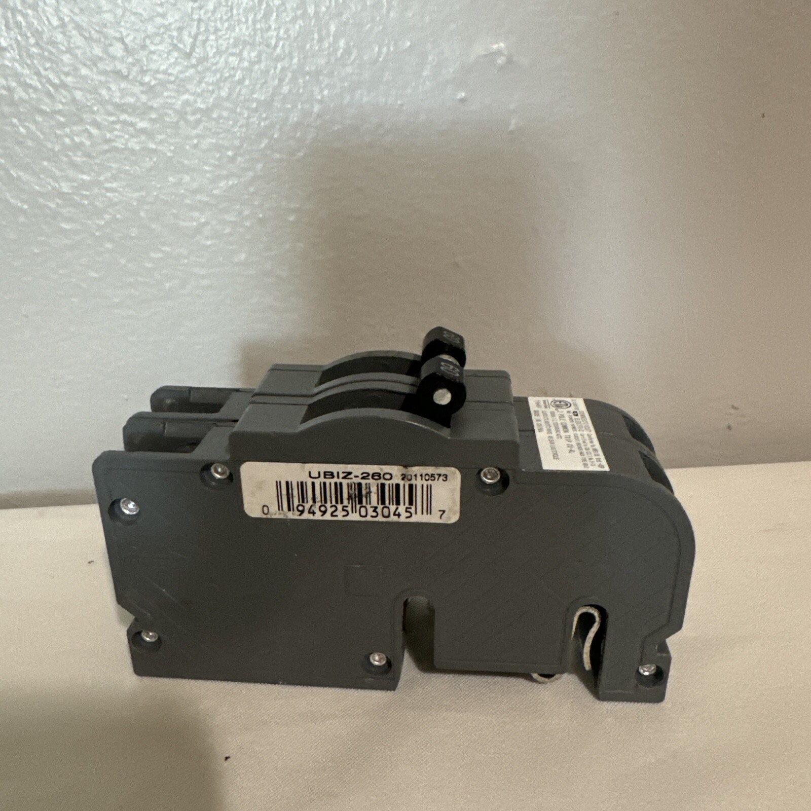 Circuit Breaker Replacement, 60A 2 Pole Common Trip -UBIZ260