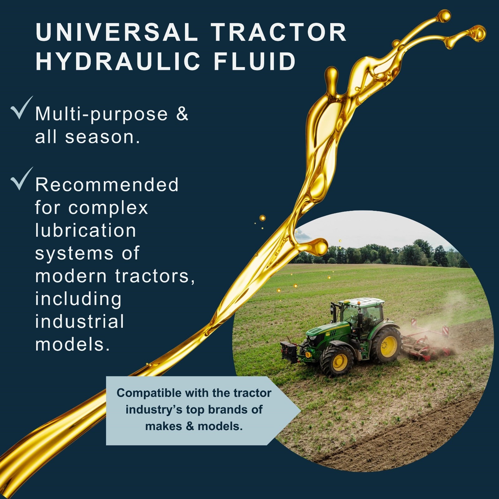 Presidential Universal Tractor Hydraulic Fluid – J20C Equivalent – 5 GAL