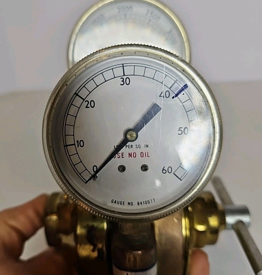 Airco Rebuilt #33 Acetylene Fuel & Oxygen Gas Regulator Dual Stage