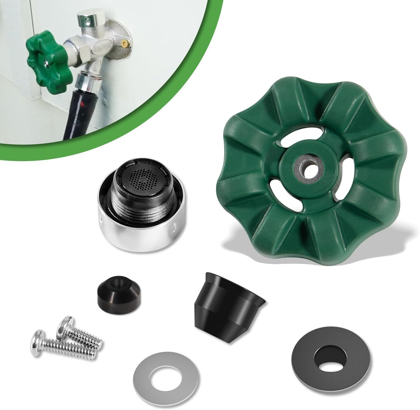 for Prier P-164KT-807 P-164 Overhaul Kit Complete Wall Hydrant Service Repair