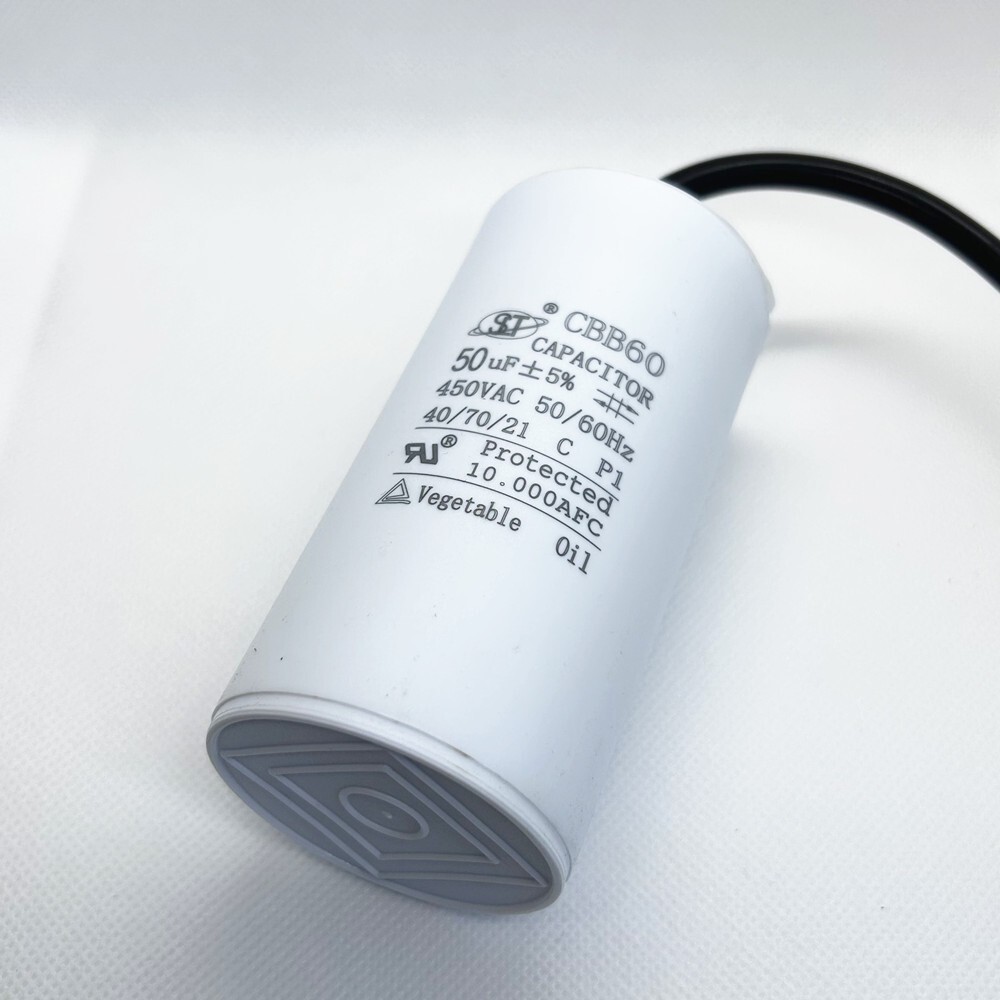 450v 2.5-100 μF CBB60 START RUN MOTOR CAPACITOR WATER PUMP COMPRESSOR (WIRE)