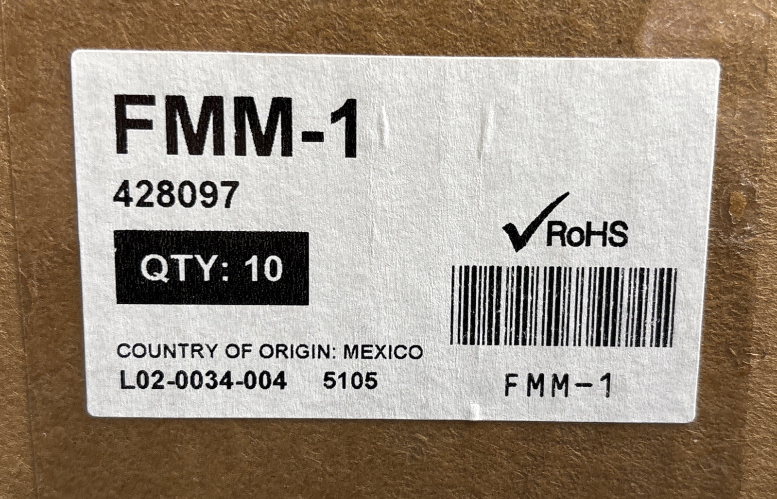 Notifier By HoneyWell FMM-1 Fire Alarm Monitor Module 10 Pack Case
