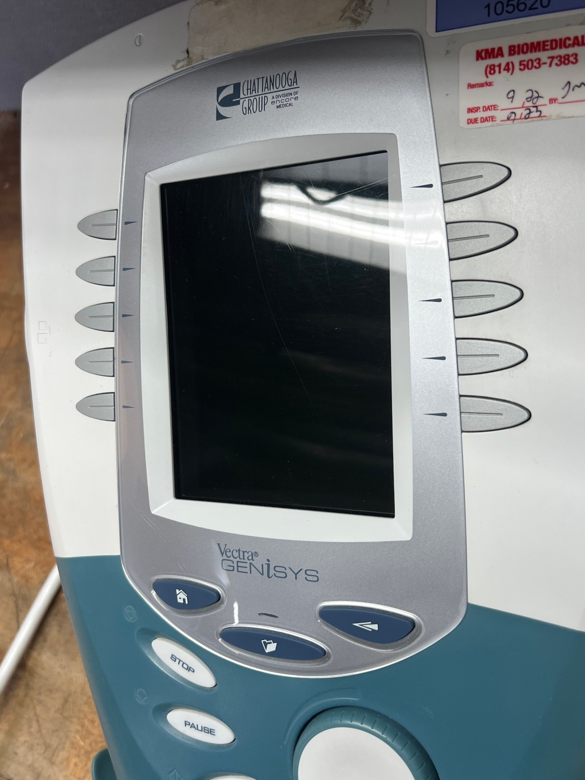 Chattanooga 2761 Vectra Genisys 2-Channel Ultrasound w/ Probe / extras