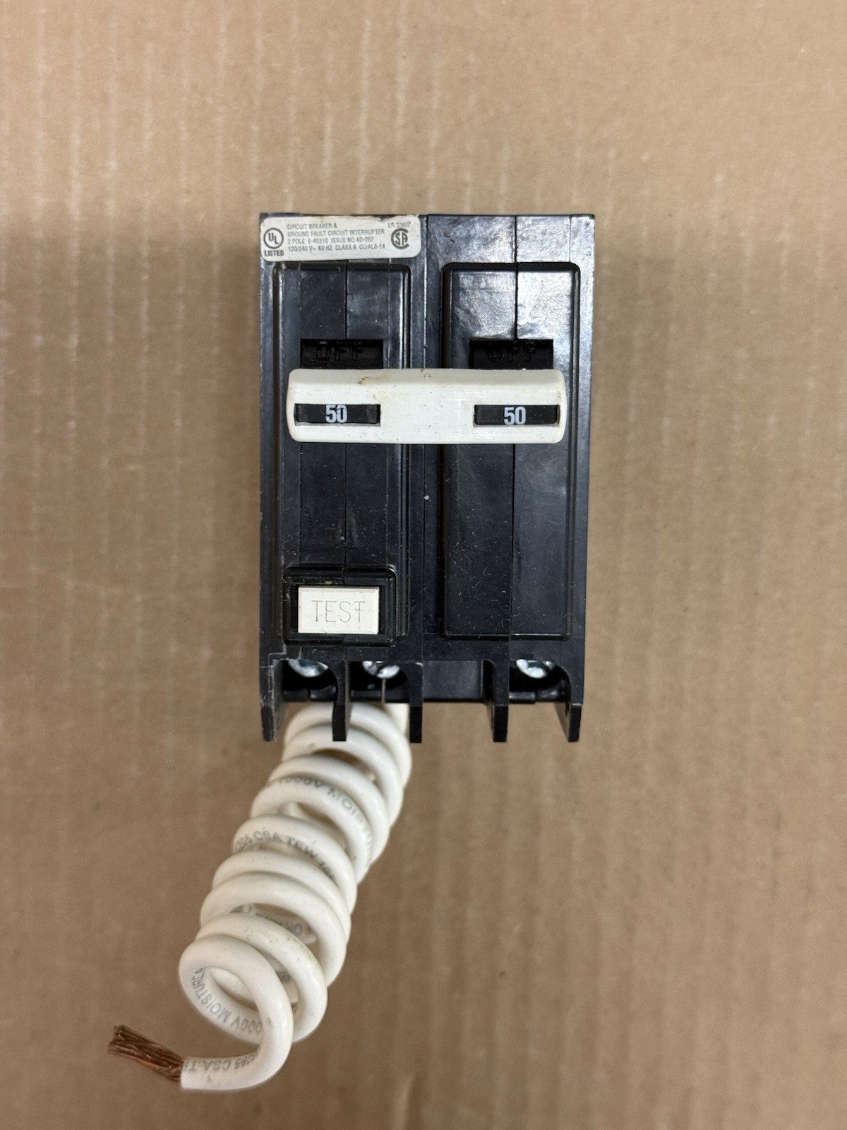 Eaton GFTCB250 Ground Fault Circuit Breaker *Takeout*