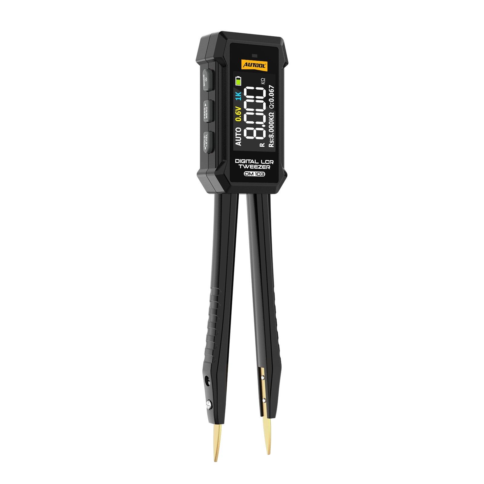 Digital Smart Tweezer LCR Meter SMD ESR Tester Capacitance Resistance Diode Test