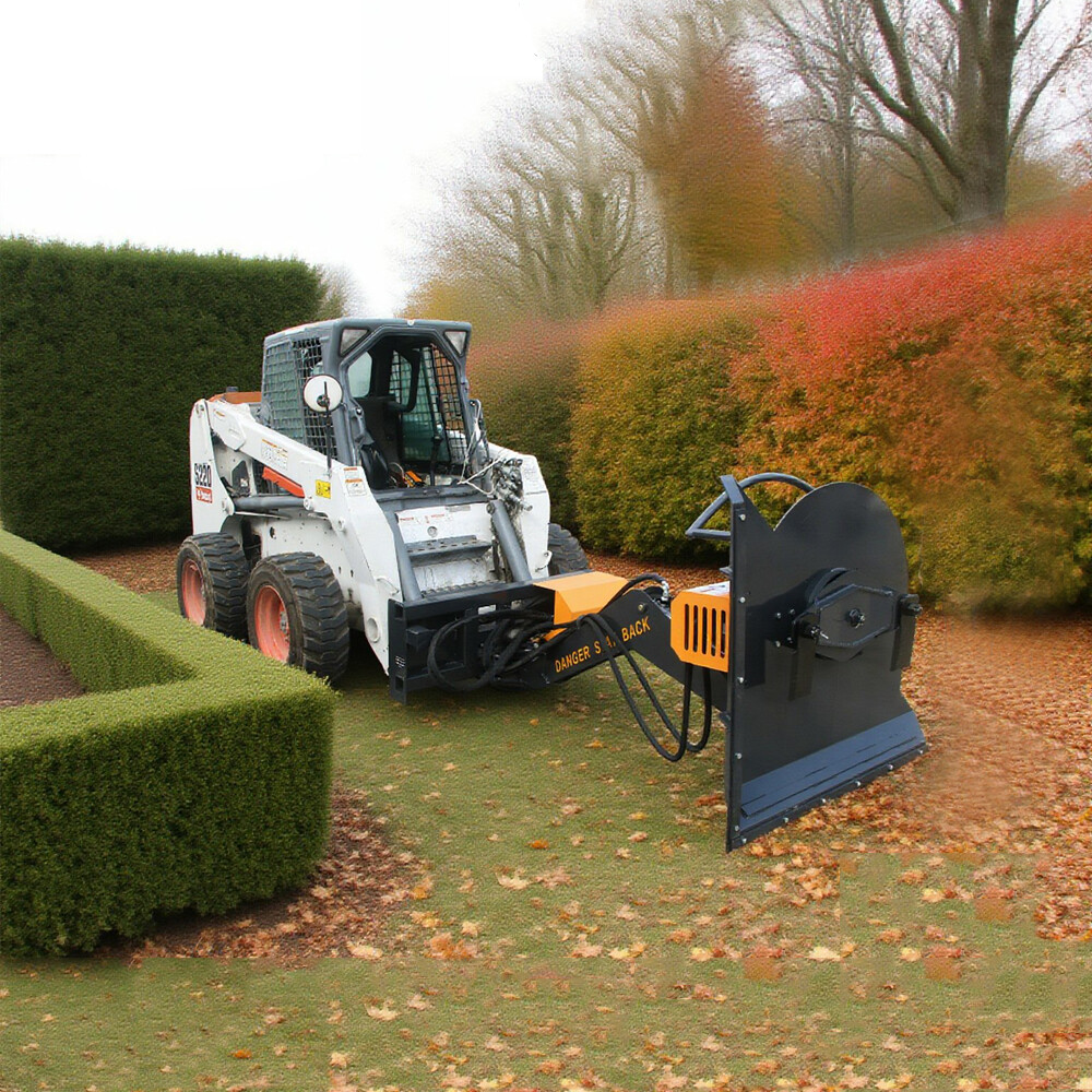Wolfequip Articulating Brush Cutter Boom Mower Side Cutting 96″ Reach Skid Steer