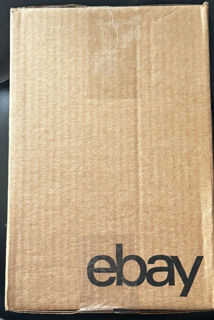 Ebay Brand Shipping Boxes 25 Count 6″ x 4 3/4″ x 4 3/4″ Black Logo