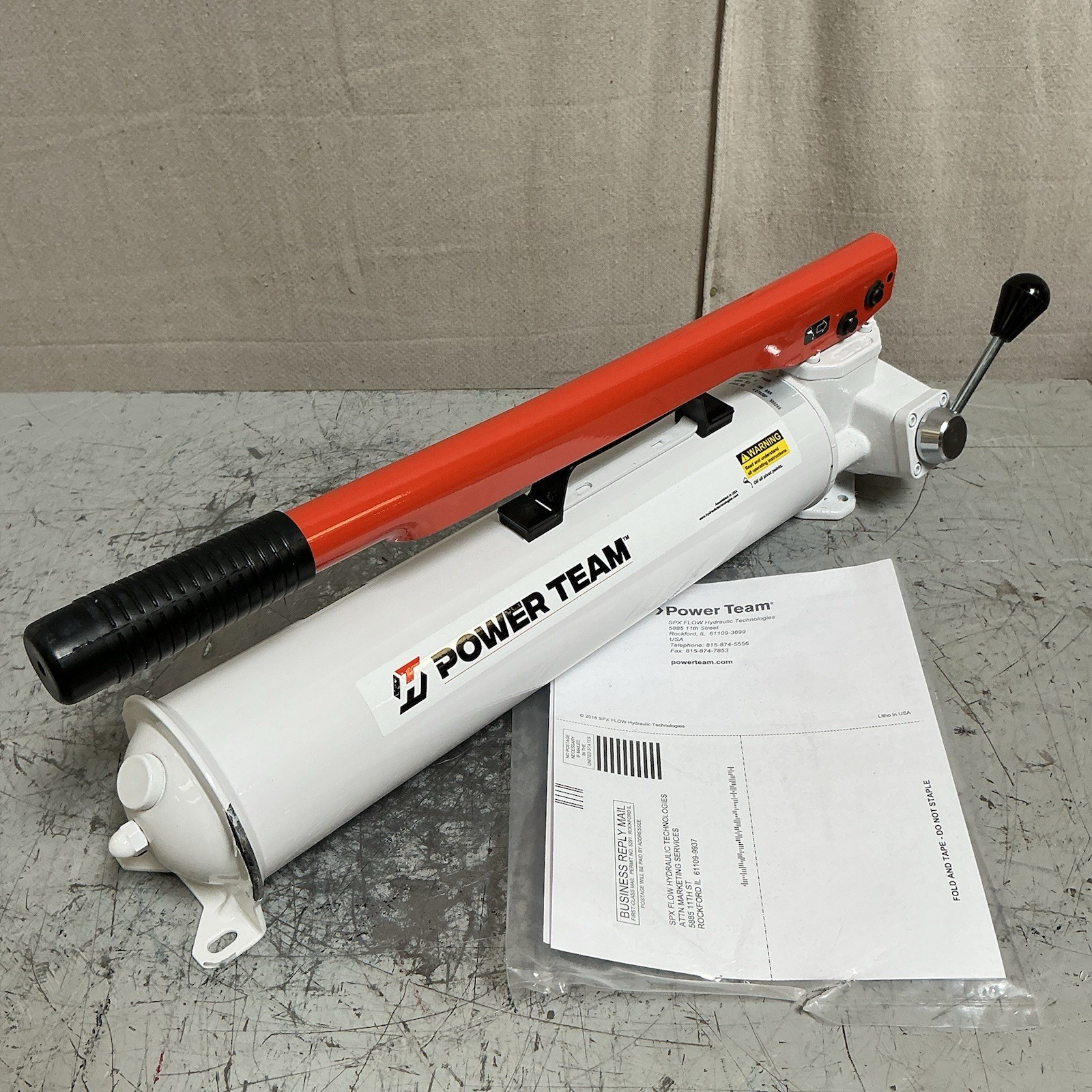 POWER TEAM P159D Hydraulic Hand Pump 2 Stages Double Acting 325psi