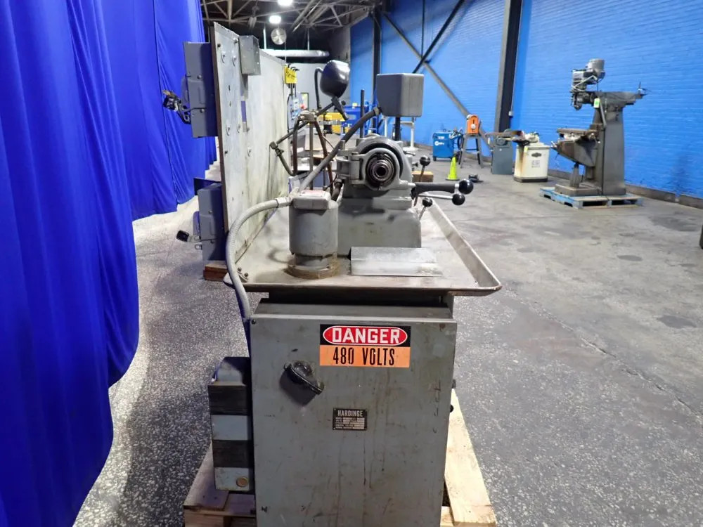 HARDINGE DV59 TURRET LATHE W/ TOOLING 9″ X 23″ 03260490004