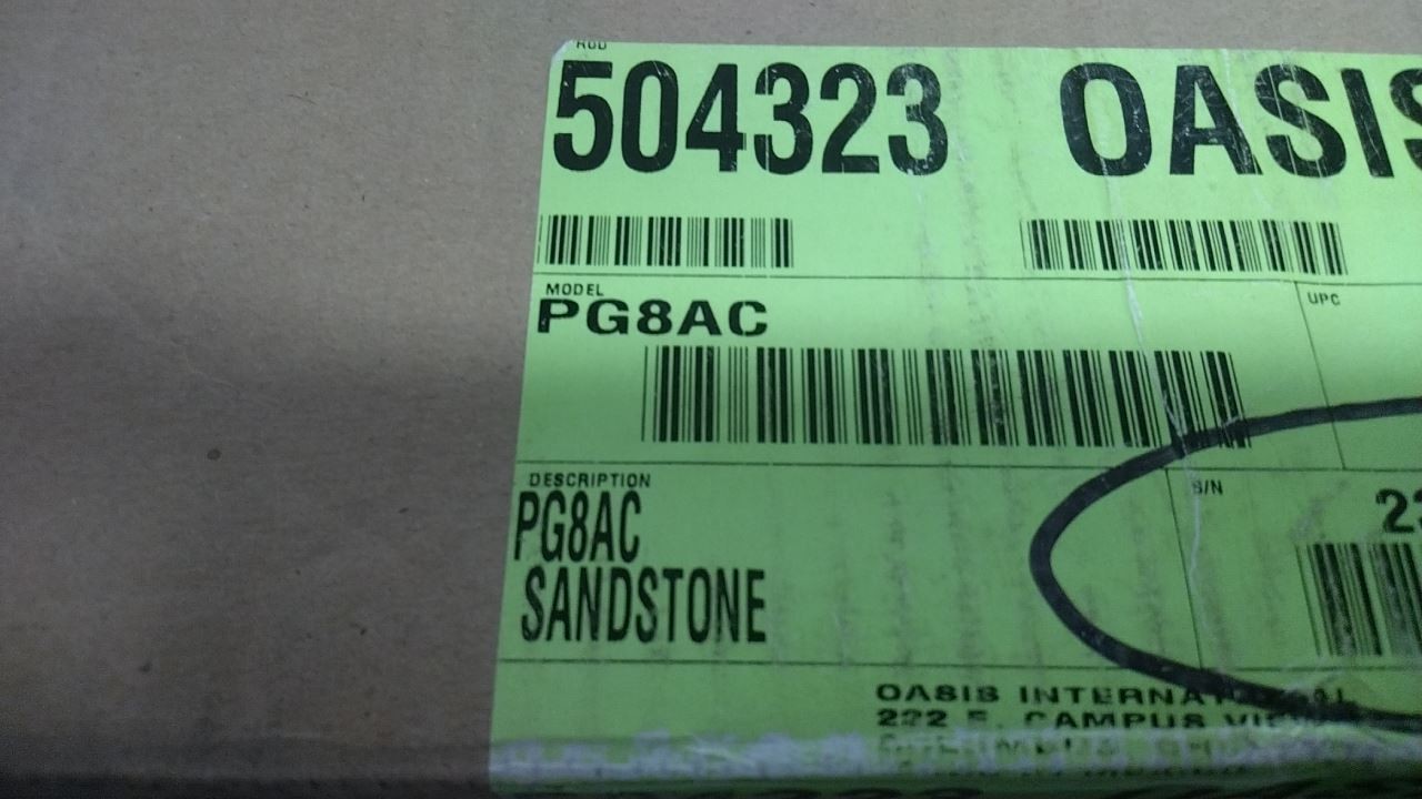 Oasis PG8AC 115VAC Wall Surface Mount Single Drinking Fountain (D)