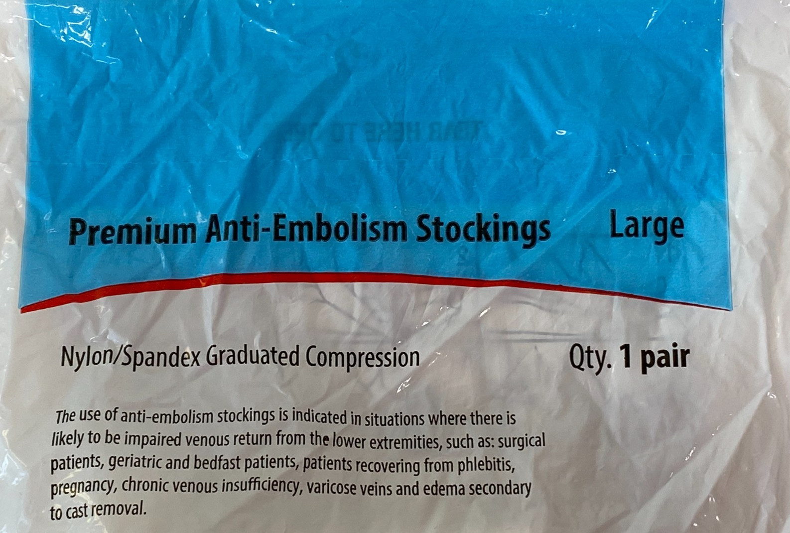 Lot of 4 CARDINAL HEALTH Premium Stockings 23640-160 (*CC14/T78*)