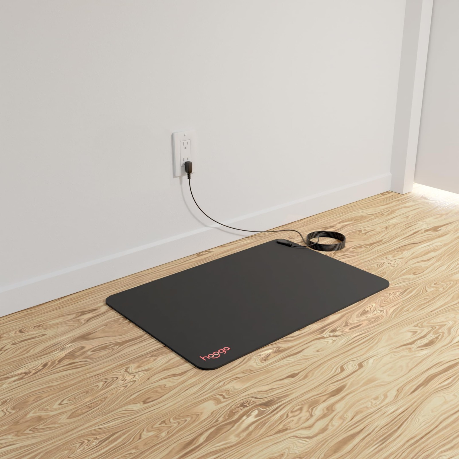 Hooga Grounding Mat For Desk Feet Floor Conductive Carbon Grounding Pad 15 Ft