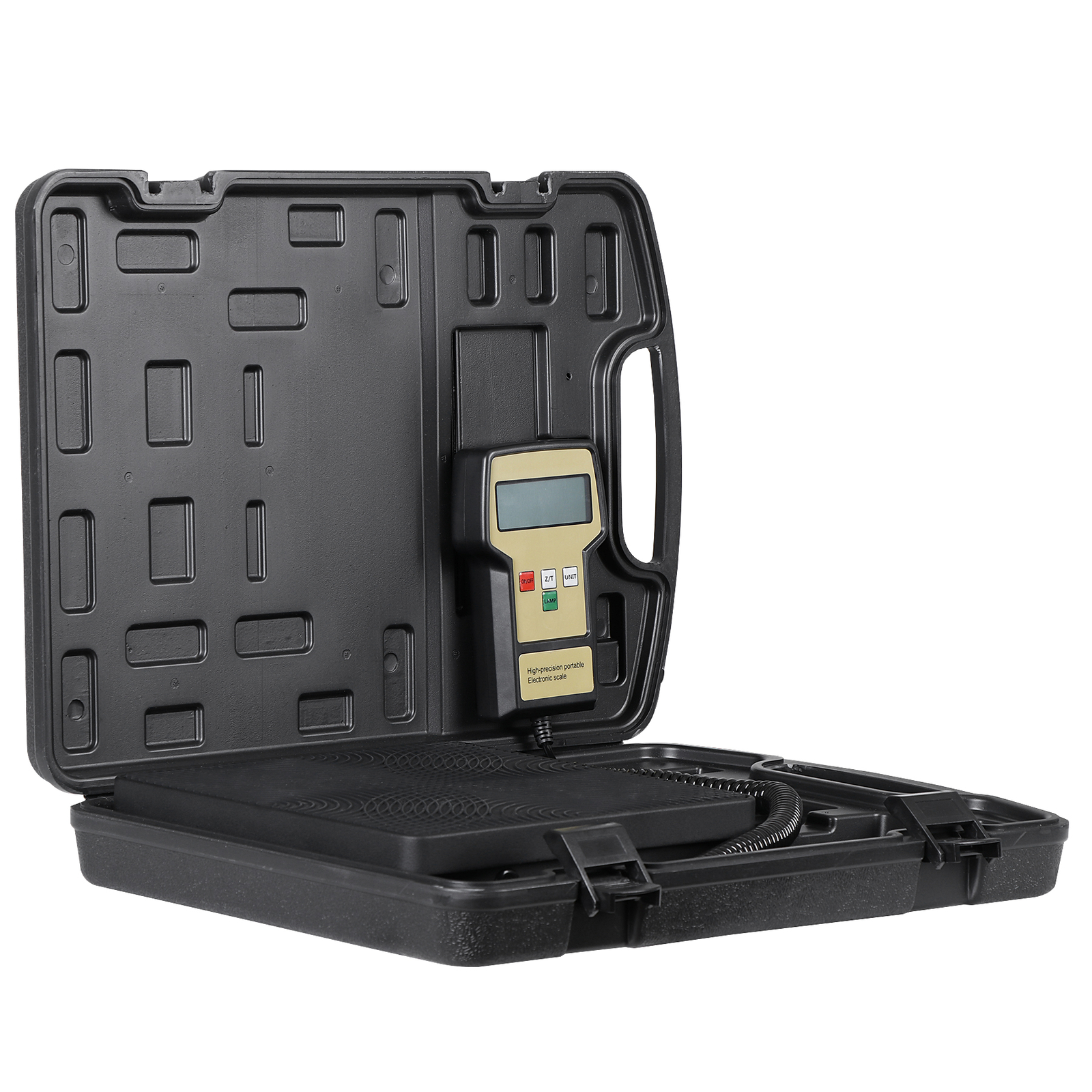 Electronic Digital Refrigerant Charging Weight Scale with Case for HVAC 220LB
