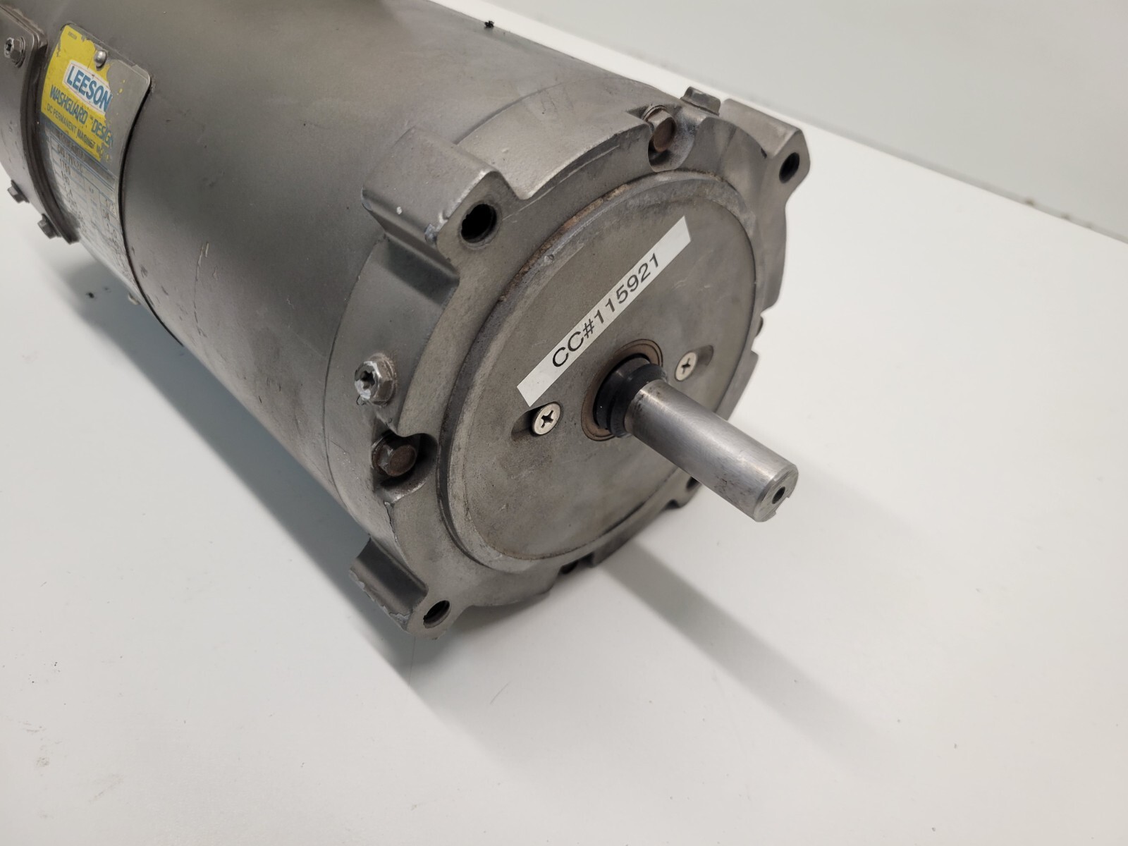 GOOD USED! LEESON WASHGUARD 180V 2.4A 1/2HP MOTOR C4D17VK2C 180227.00