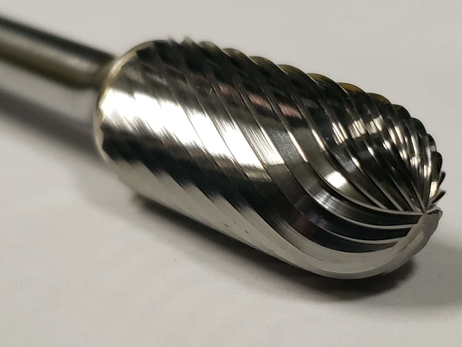 SC5S Cylindrical Radius 1/2″ Carbide Burr Bur Tool Die Grinder Bit 1/4″ Shank