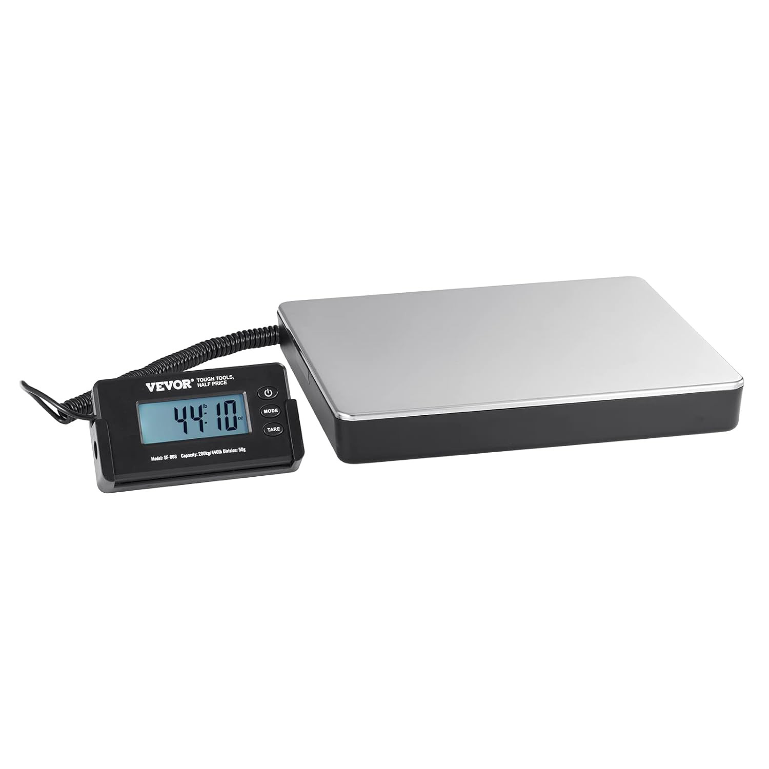 Bascula Digital Industrial Commercial De Peso Para Negocio Plegable 200Kg/440Lb