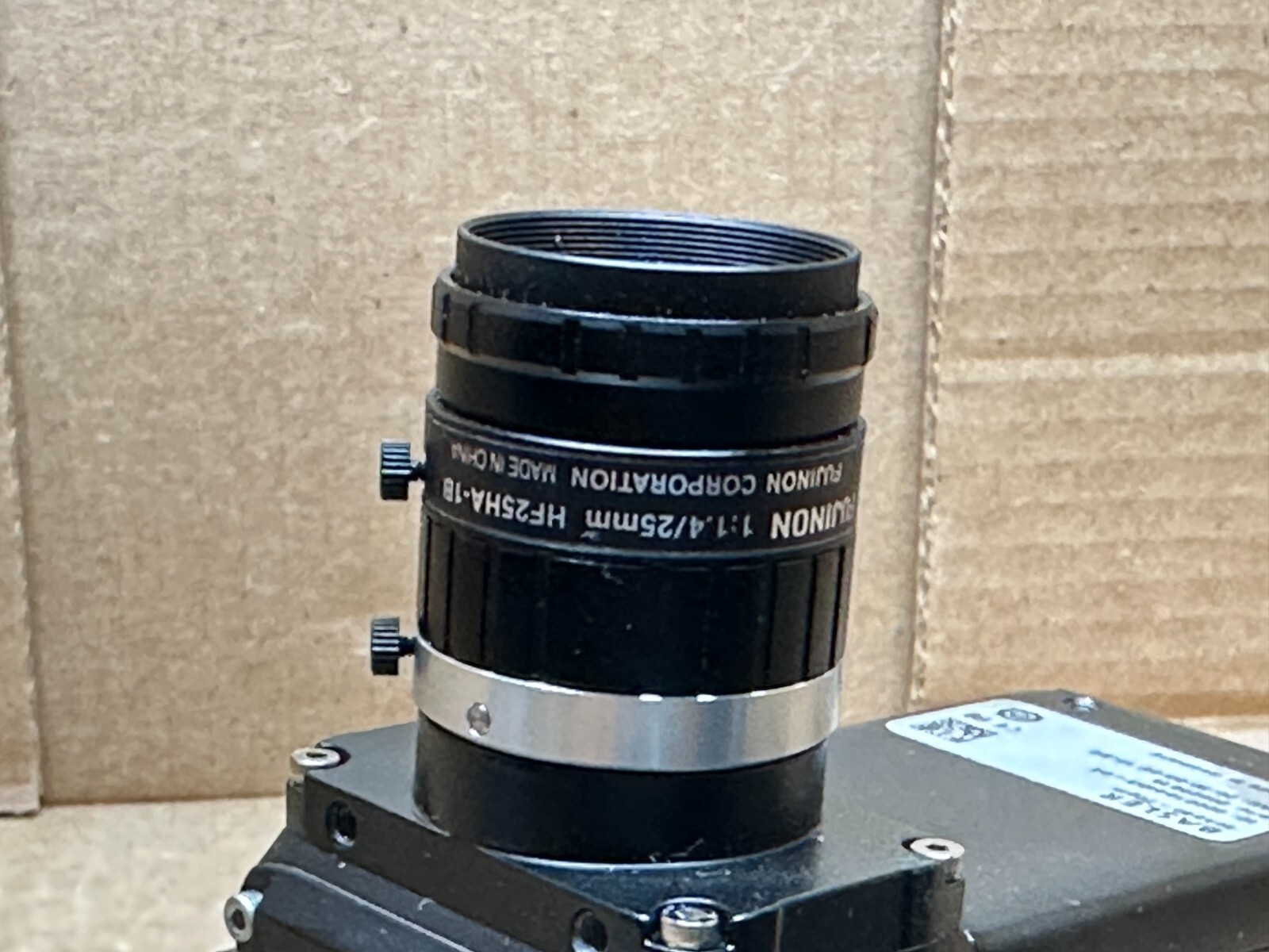 BASLER SCA640-70GM MONOCHROME CCD CAMERA + ORIENTAL DRL42PA2-10 S/N: 20925616