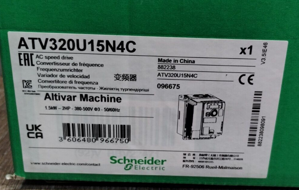 SCHNEIDER ELECTRIC ATV320U15N4C DRIVE