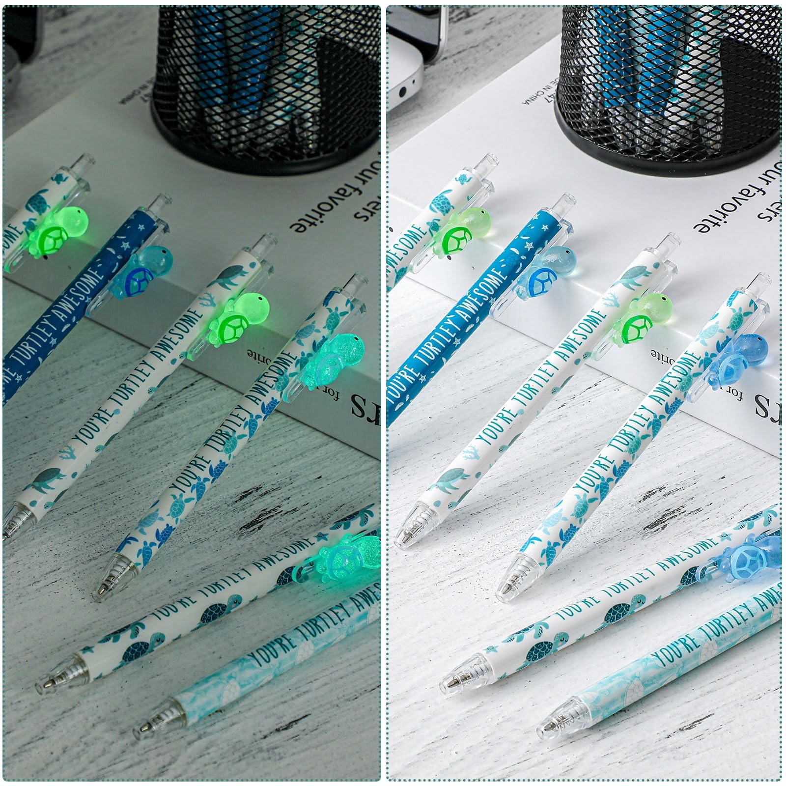 30 Pcs Sea Inspirational Turtle Pens Gifts Cute Ballpoint Pens Bulk Back to S…