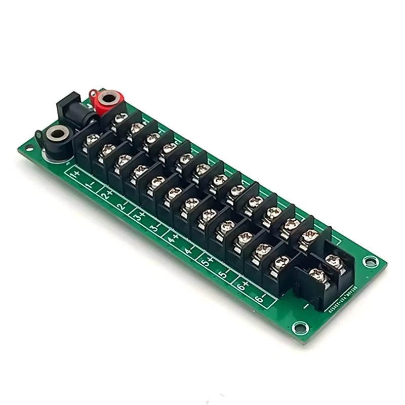 2×12 Position Barrier Terminal Block Distribution Module AC/DC