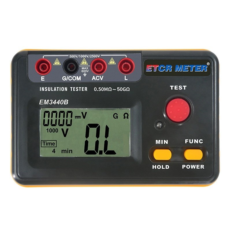 EM3440B Insulation Resistance Tester 0.5MΩ ~ 50GΩ Used ✦KD *vv