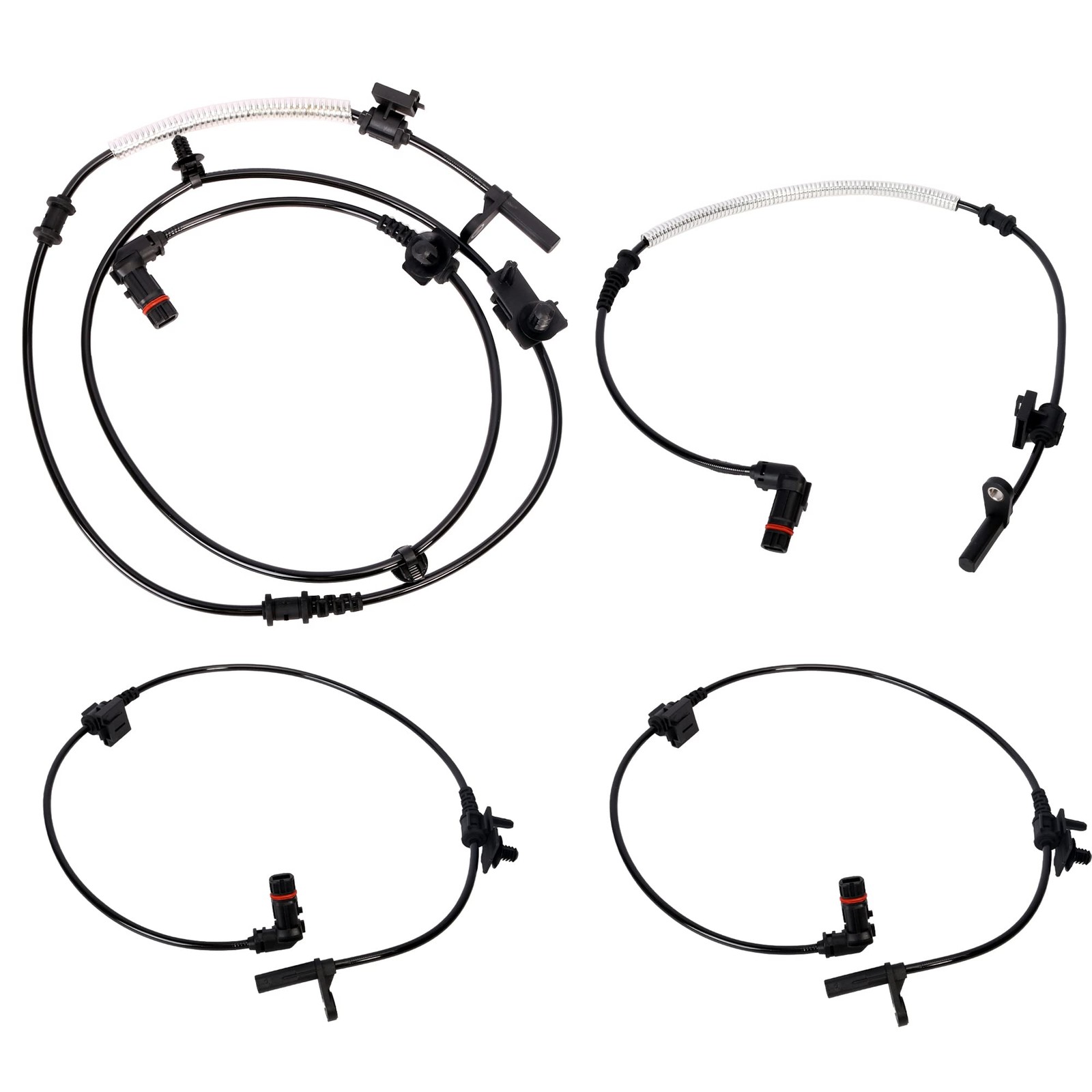 Front and Rear Left & Right ABS Wheel Speed Sensor 2 Pair, for Chrysler 300 2…