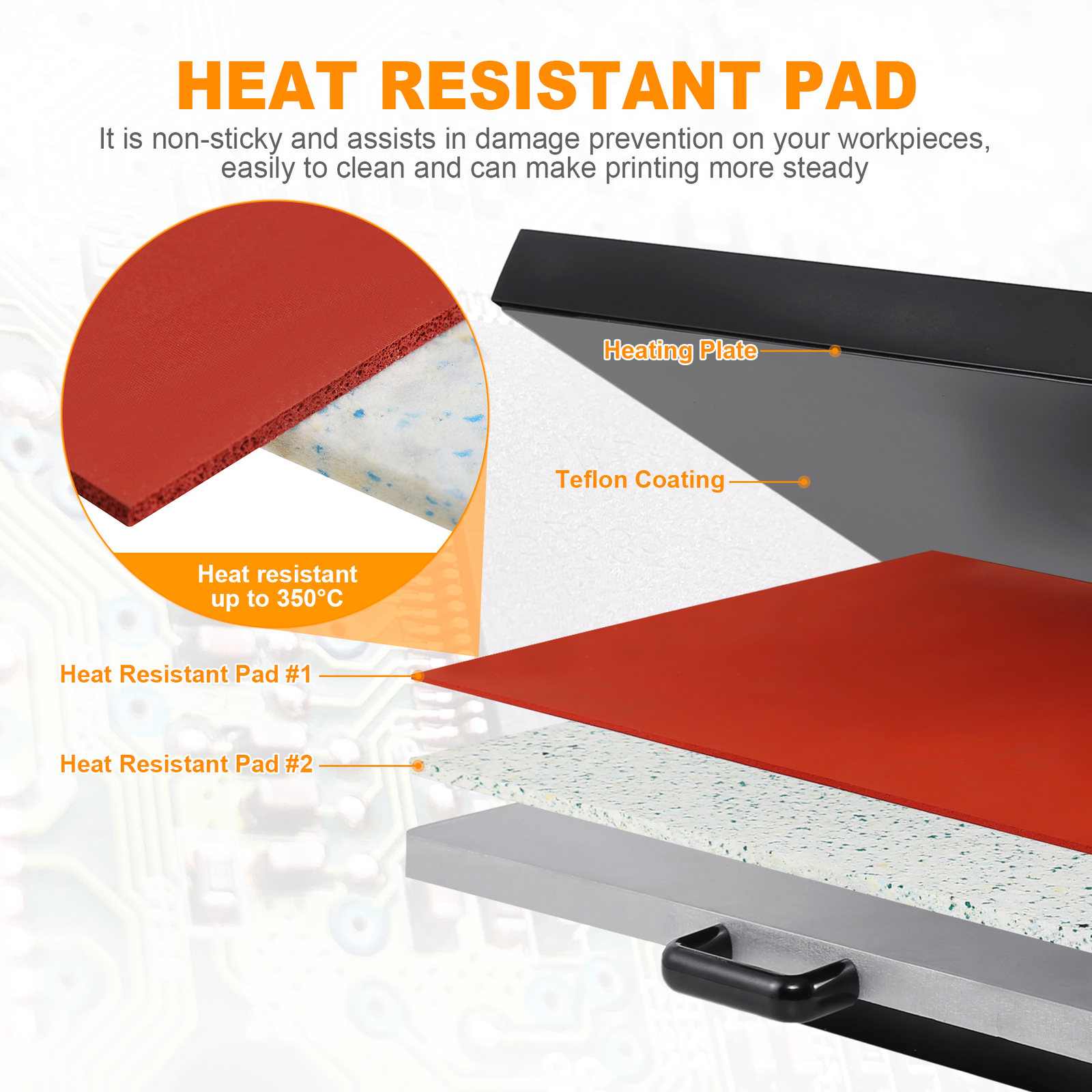 16″x24″ Digital Clamshell Heat Press Transfer T-Shirt Sublimation Press Machine