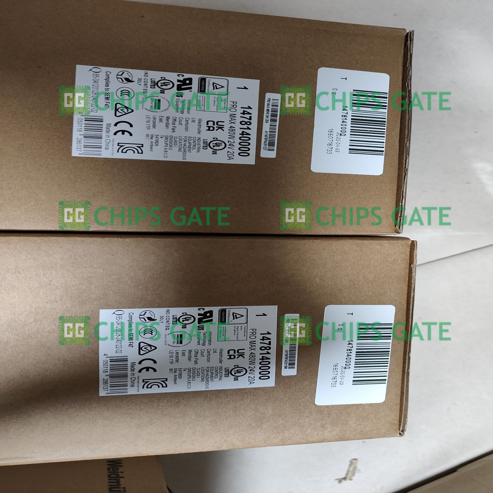 1 New Weidmuller 1478140000 20A POWER SUPPLY