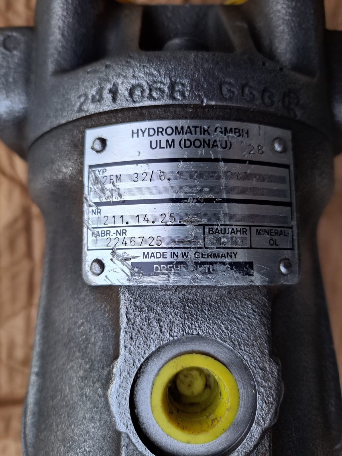 New Rexroth Hydromatik Axial Motor A2FM32/61W-PAB04 A2FM32/61W Germany NextDay