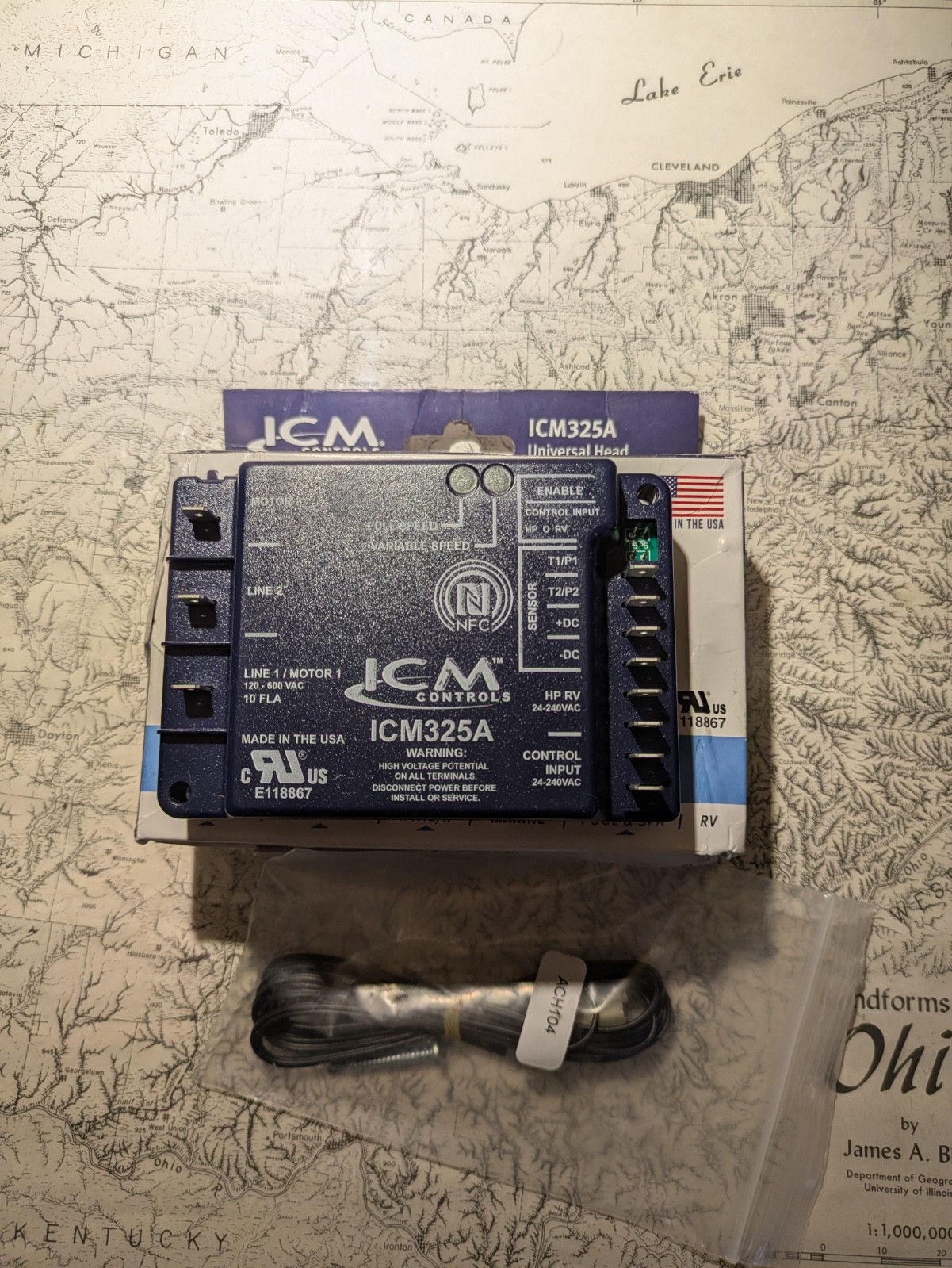 icm325a Universal low ambient Head Pressure Control for heat pumps NEW OPEN BOX