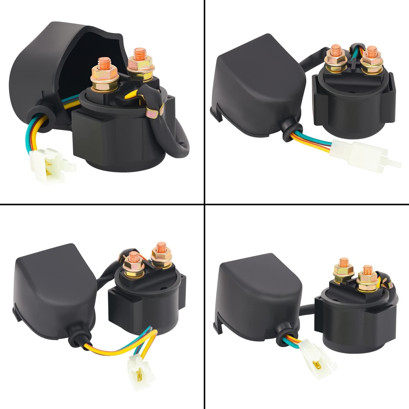 Starter Solenoid Relay for GY6 50cc 70cc 90cc 100cc 150cc ATV Scooter