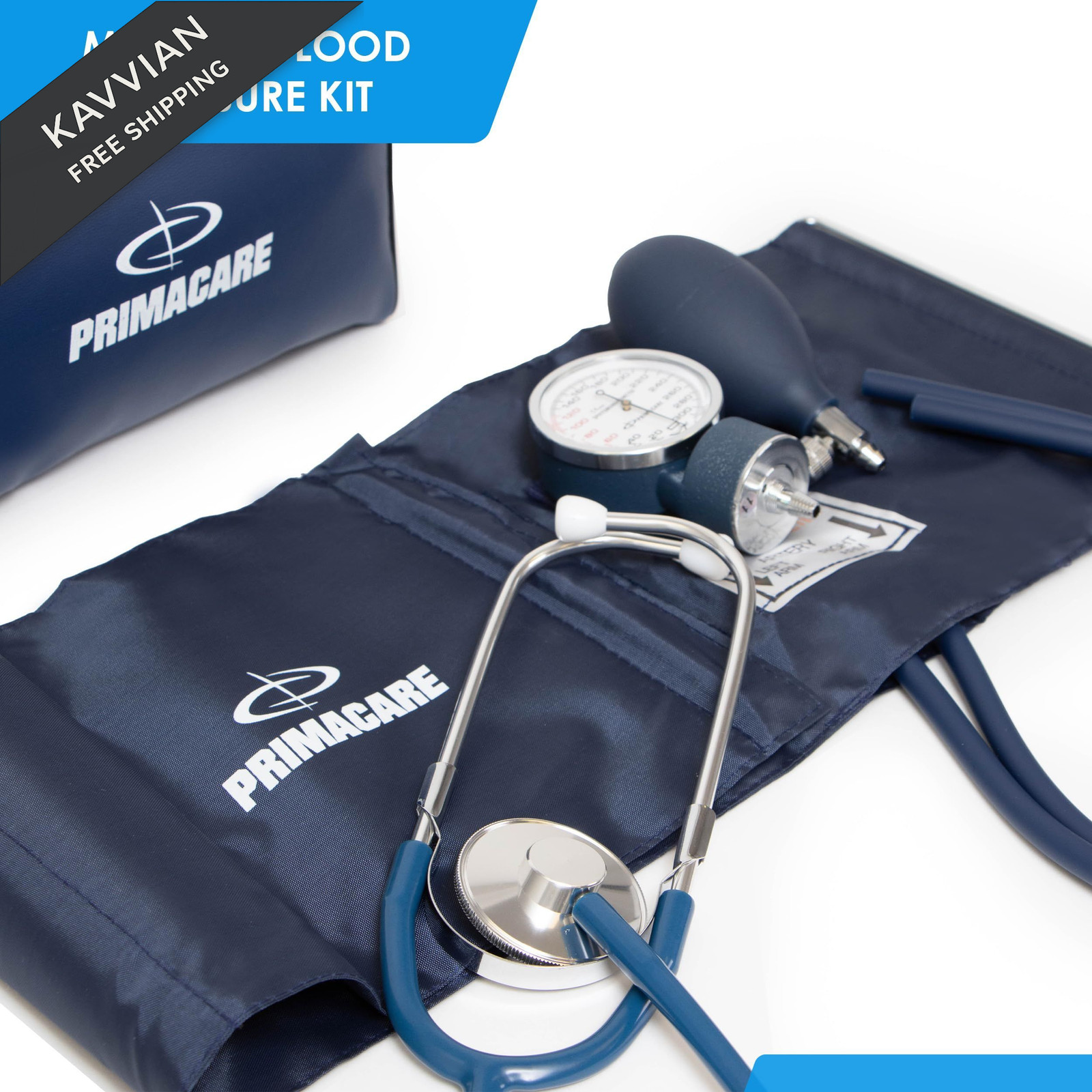 PrimaCare Medical Supplies DS-9196 Large Adult – with D-Ring Cuff