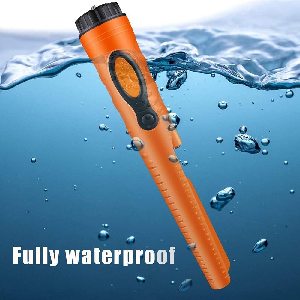 Fully Waterproof Pinpoint Metal HS08 Orange Pinpointer