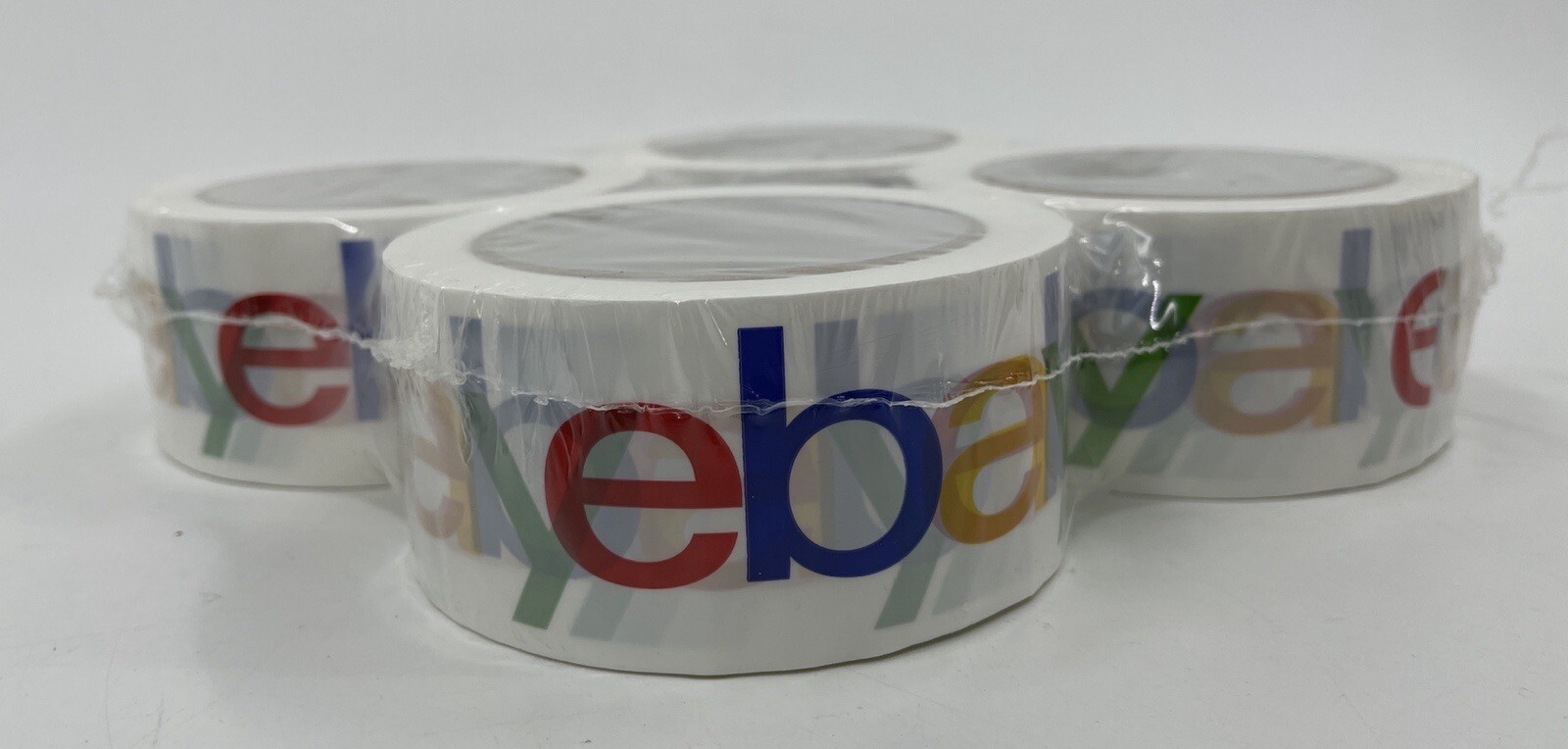 New 4 Rolls eBay Brand Logo Packing Packaging Shipping Tape 2×75 Yard Free Ship