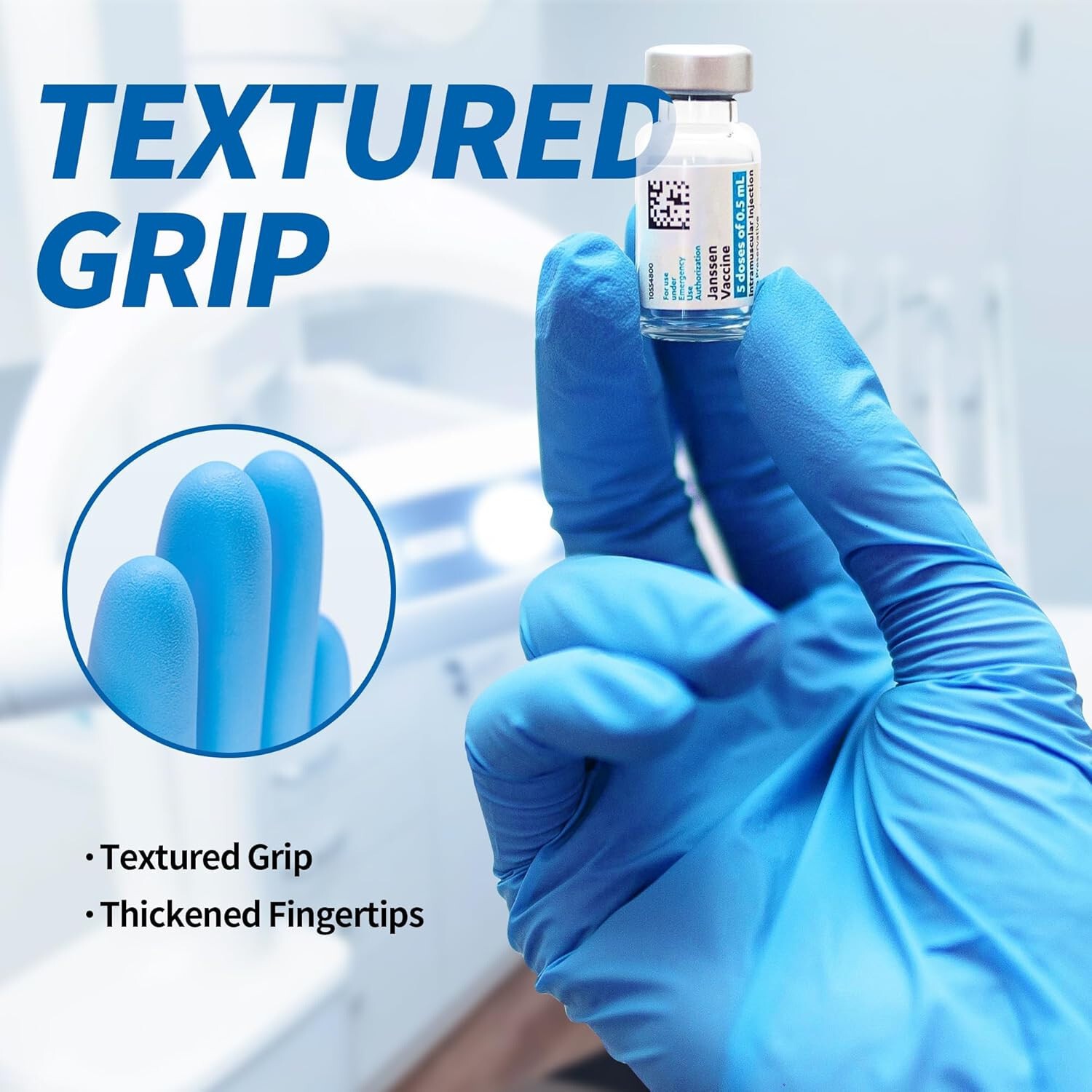 Disposable Gloves Vinyl Basic Synmax Exam Gloves Powder-Free Latex-Free