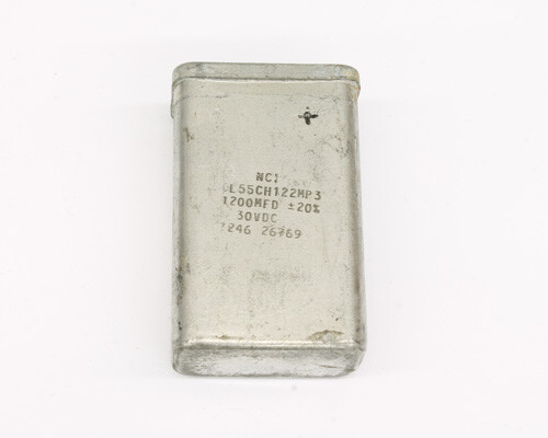 CL55CH122MP3 NCI CAPACITOR 1,200UF 30V TANTALUM FOIL RADIAL
