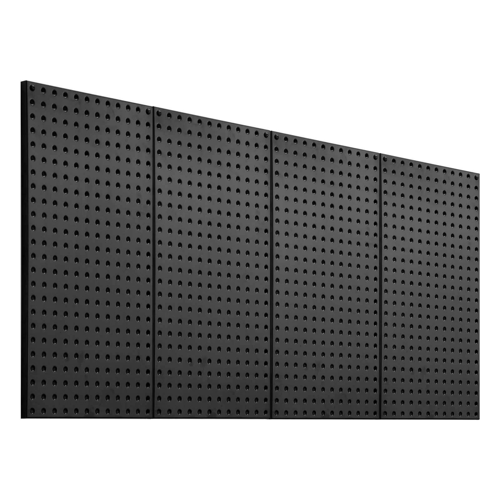 VEVOR Metal Pegboard Panels 4 Pcs 24″ x 12″ Wall Organizer for Garage Tool