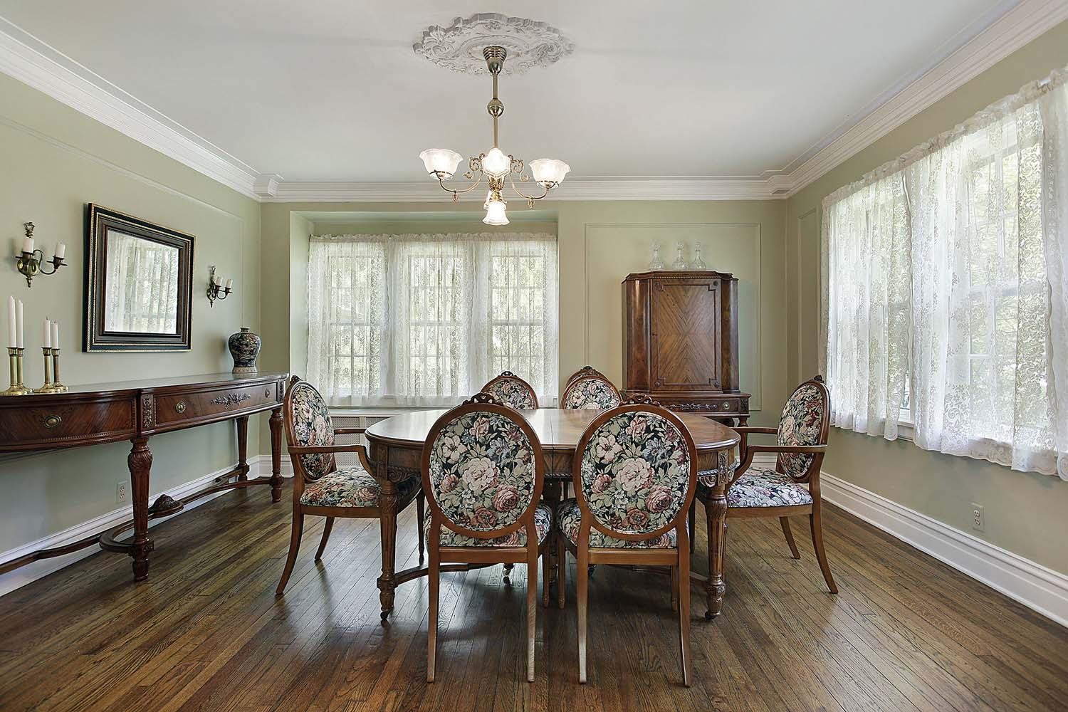 18 inch x 1-1/2 inch Floral Polyurethane Ceiling Medallion Single Pack
