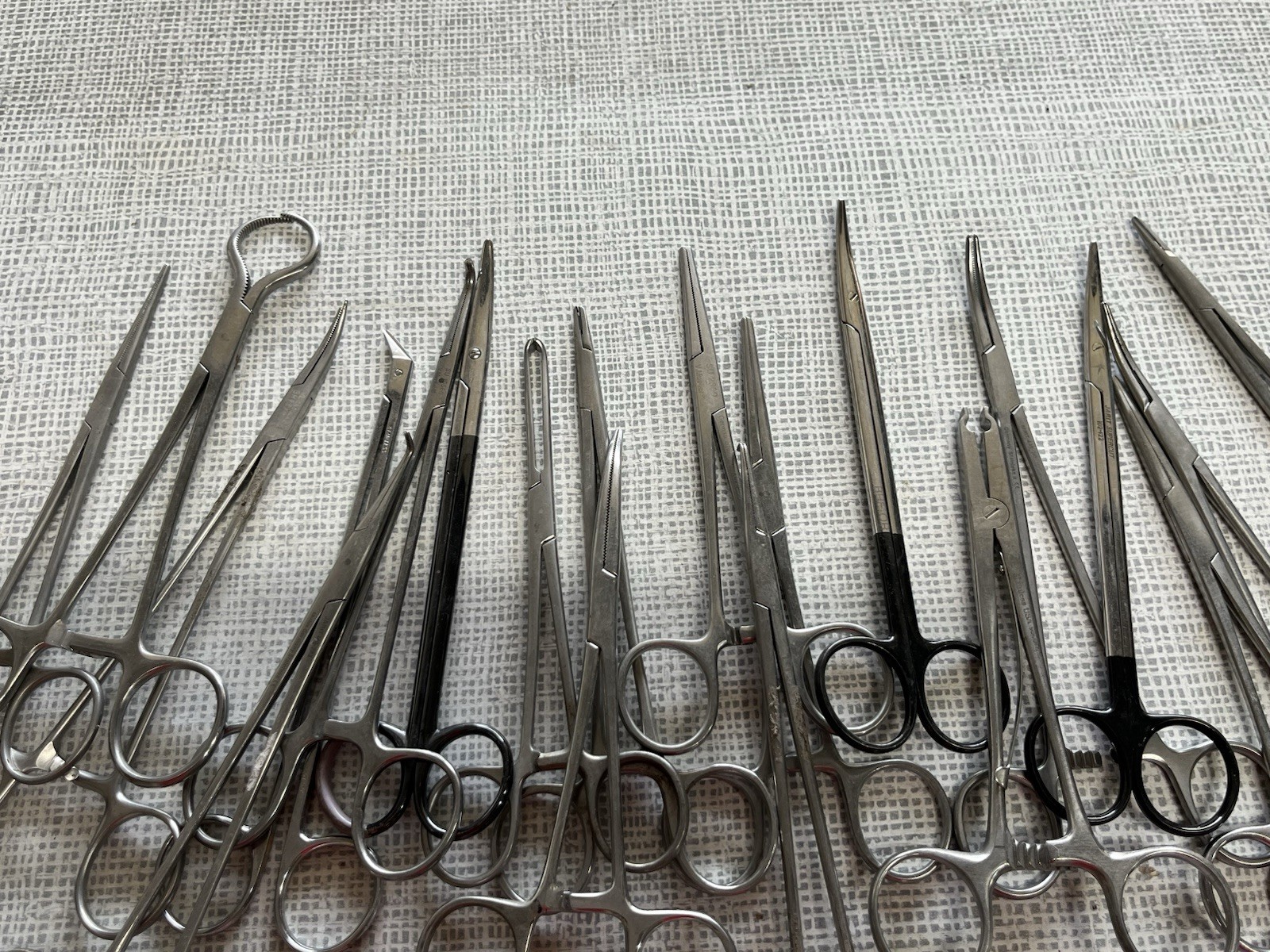 Lot of 80+ Various Brand & Size Medical Surgical Instruments Stainless Steel
