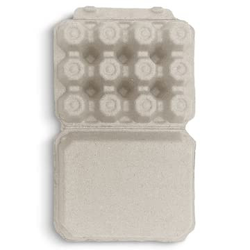 Quail Egg Cartons – Recycled Cardboard Paper Pulp 3×4 Square Style – Holds On…