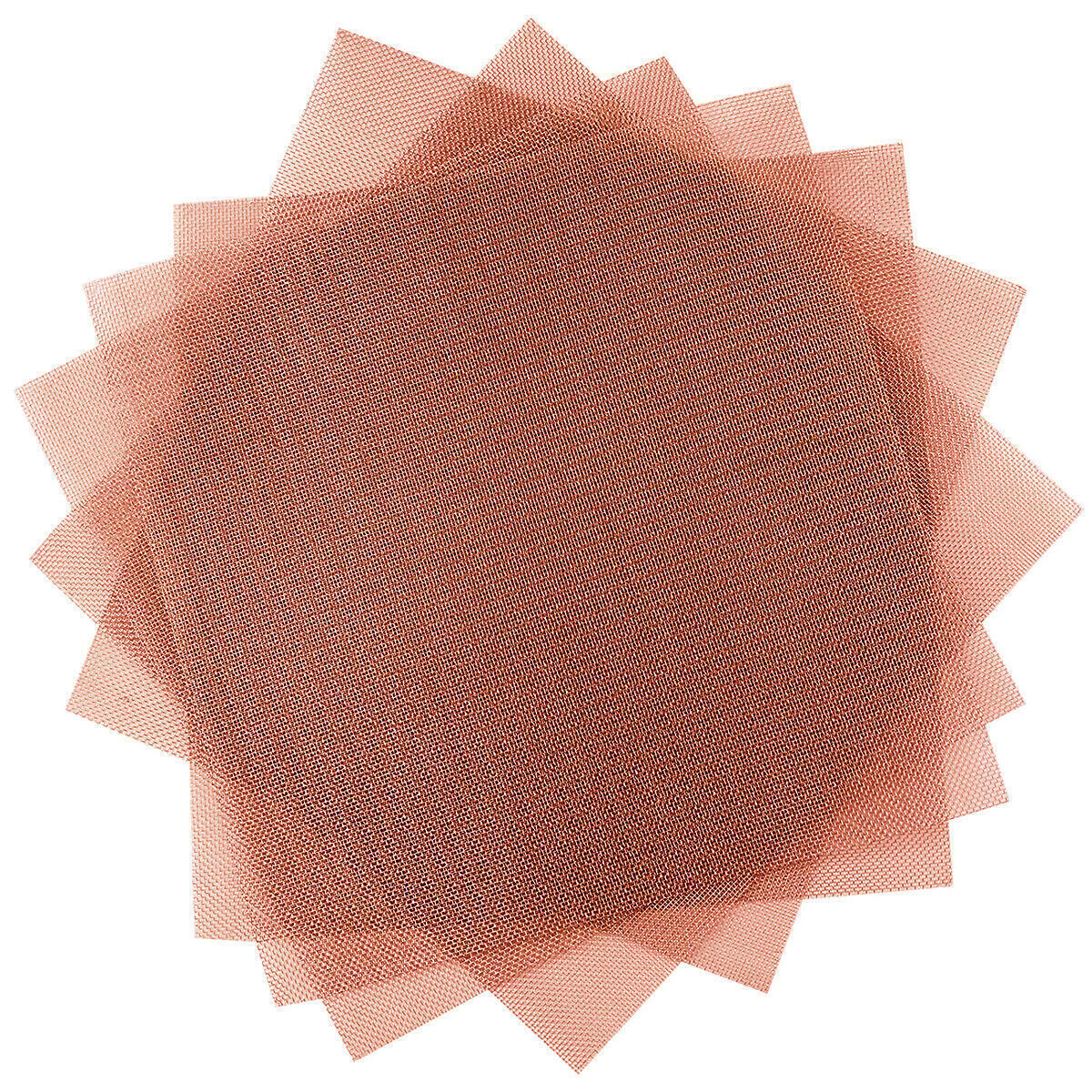 10 Mesh-200 Mesh 99.9% Copper Screen Woven Mesh Screen Copper Mesh Cloth 1-20pcs