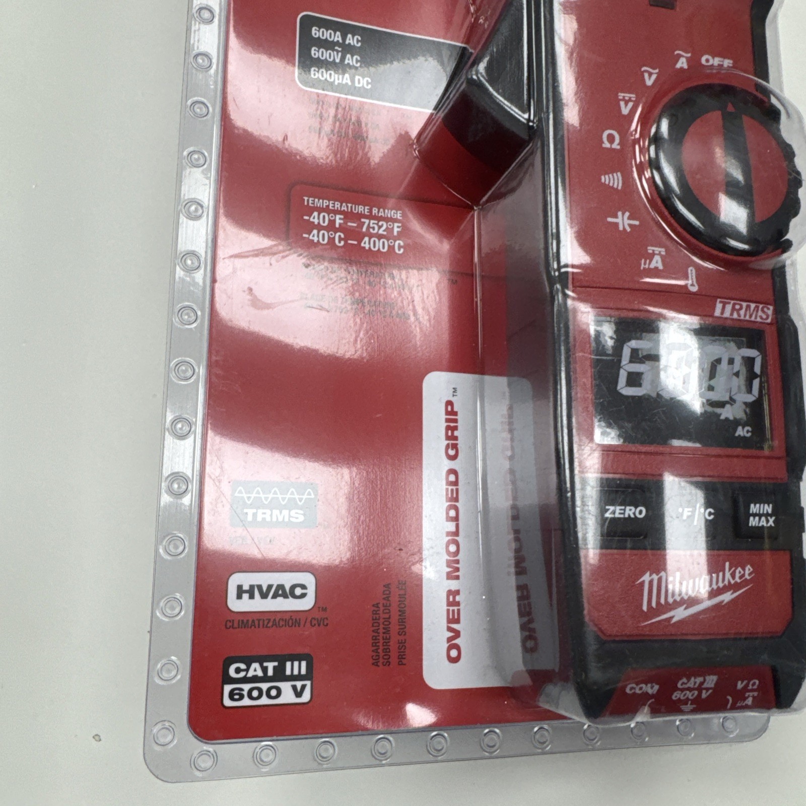 Milwaukee 2236-20 600A Clamp Meter For HVAC/R. ( V )