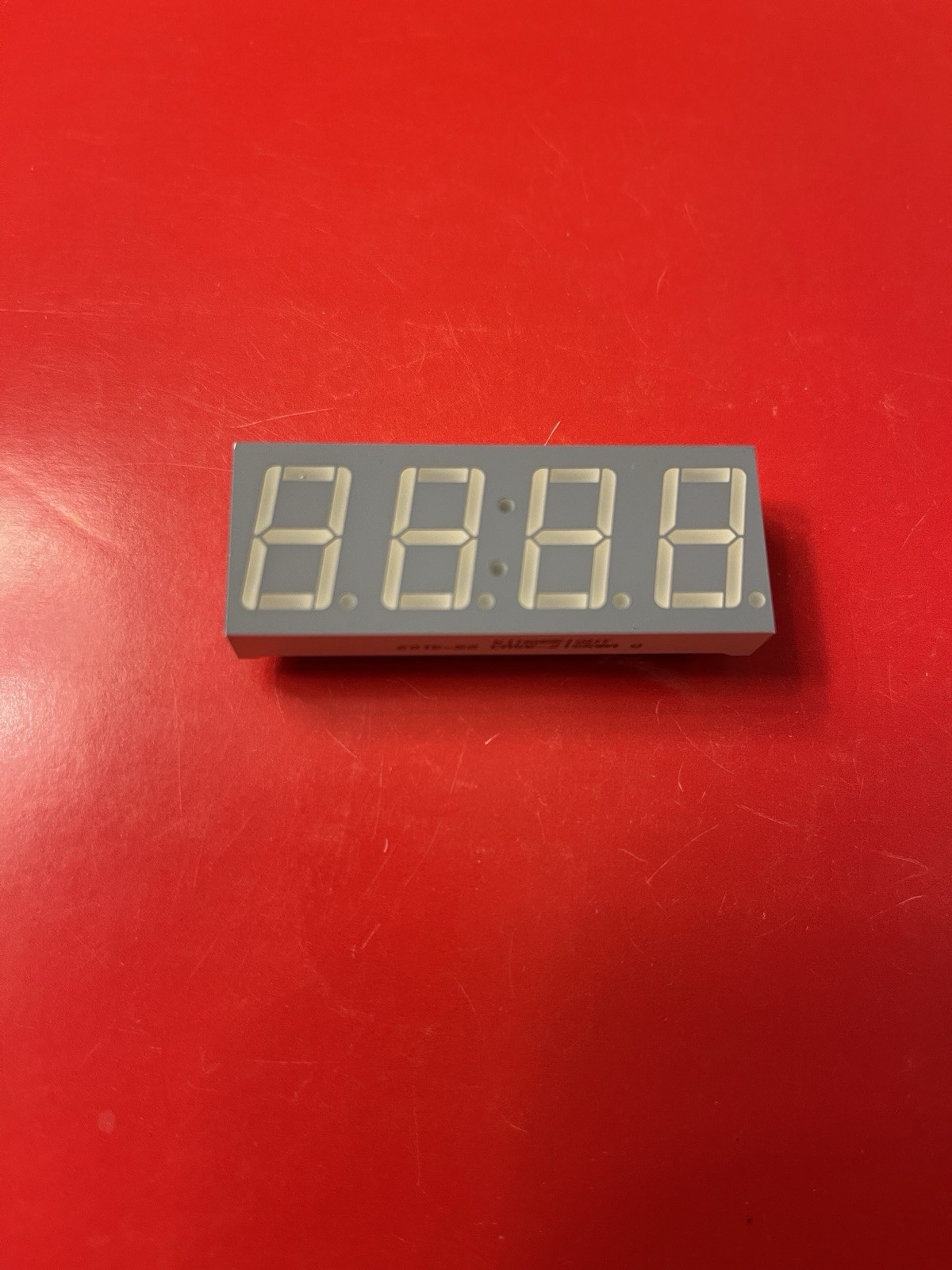7 Pieces of SA56-21SRWA 7-segment LED Display