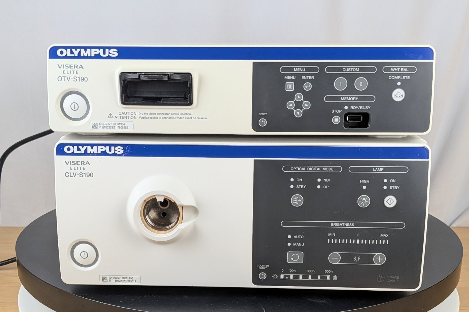 Olympus Visera Elite CLV-S190/OTV-S190 Light Source/Video System