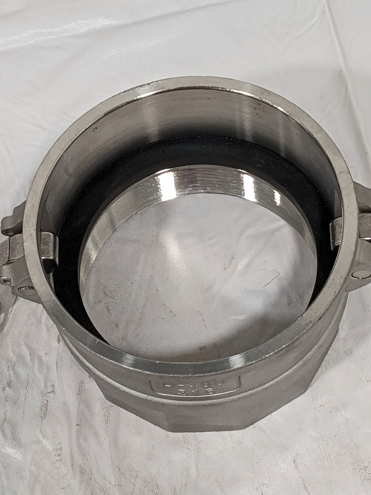 400-D-SS Dixon Valve 4″ 316 Stainless Steel Type D Coupler